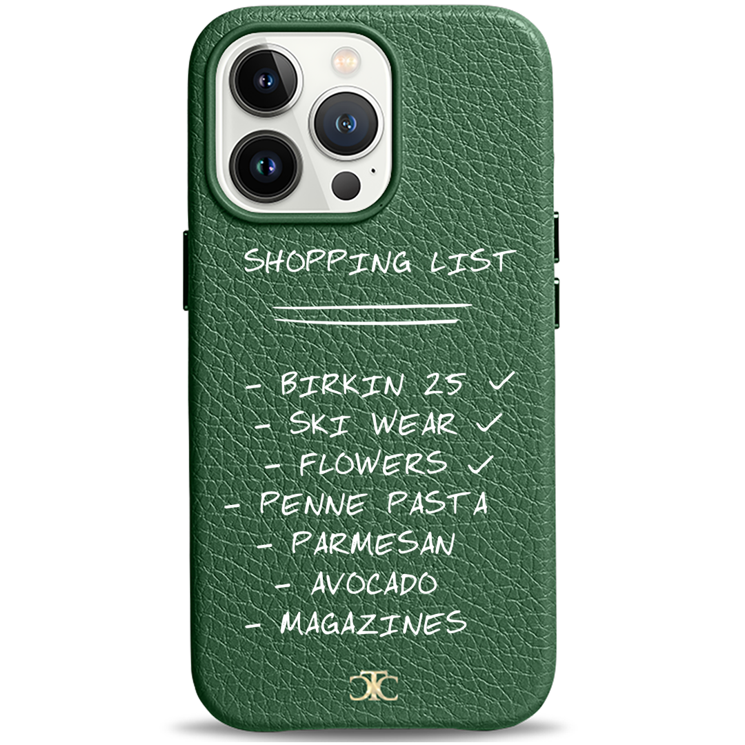 Shopping List Case - iPhone 13 Pro (8648065974618) (8652663030106)