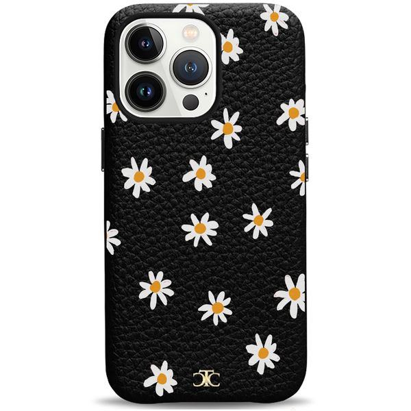 Daisy Flower Case | Add your name or initials | Personalized Phone