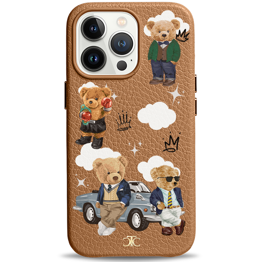 Teddy Bear Case | Add your name or initials | Personalised Phone Case ...