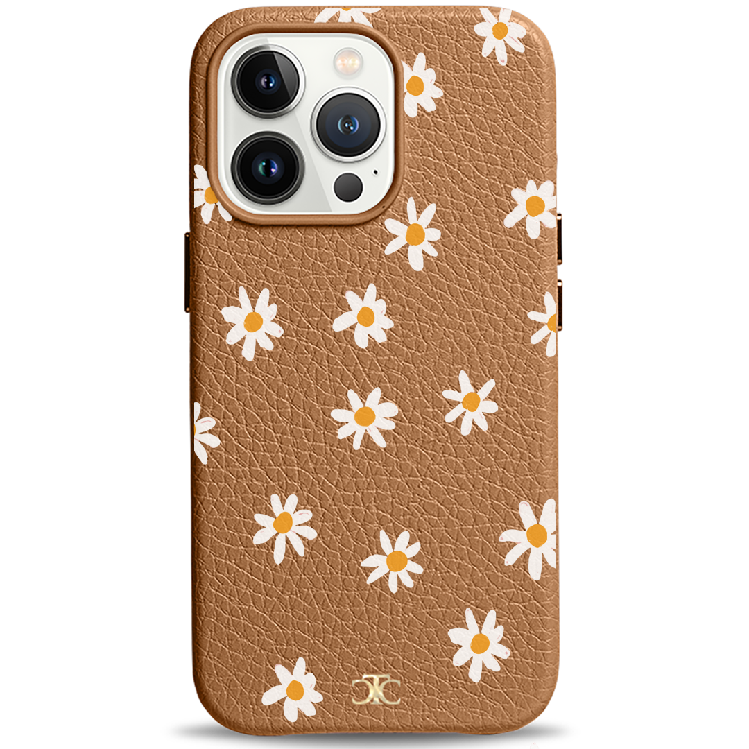 Daisy Flower Case | Add your name or initials | Personalized