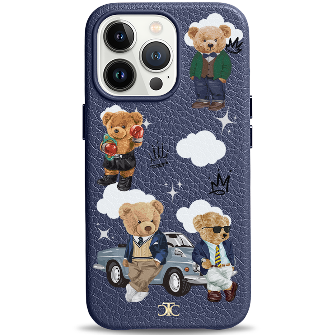 Teddy Bear Case | Add your name or initials | Personalised