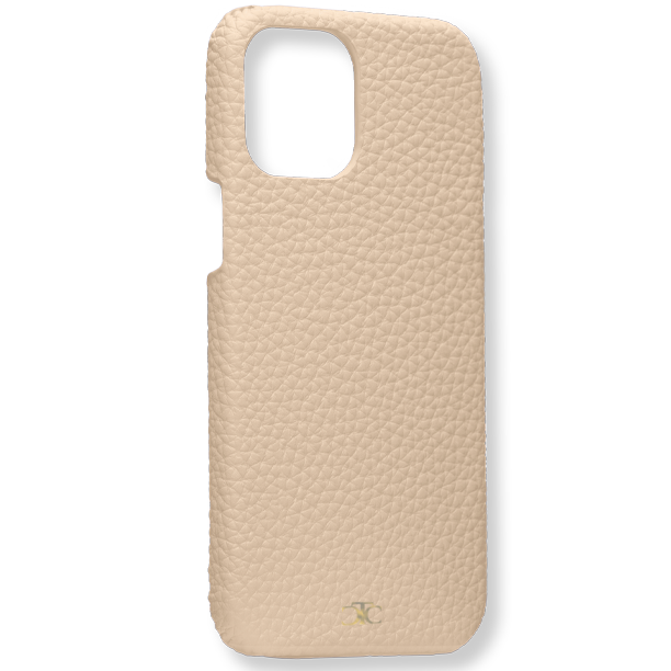 Varsity Initials Personalised Leather iPhone Case