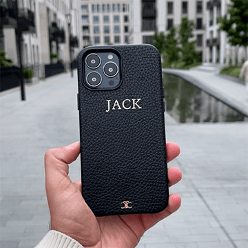 Personalized Leather iPhone 13 Pro Max Case | Add your name Personalized Leather iPhone 13 Pro Max Case | Add your name