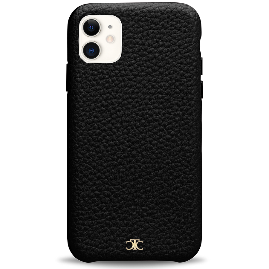 Personalised Leather iPhone 11 Case  Add your name or initials - The Case  Club