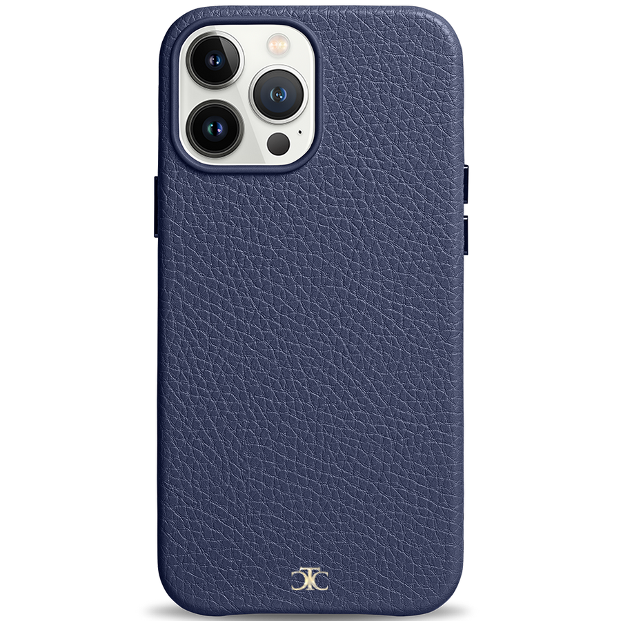 Personalized Leather iPhone 14 Pro Max Case | Add your name or initials